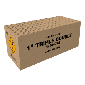 1“ 75 shots Triple Double